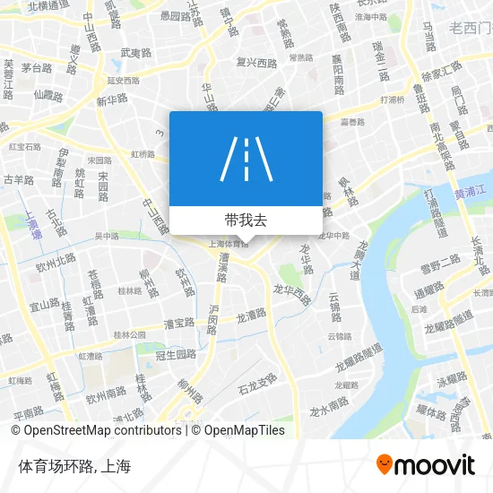 体育场环路地图