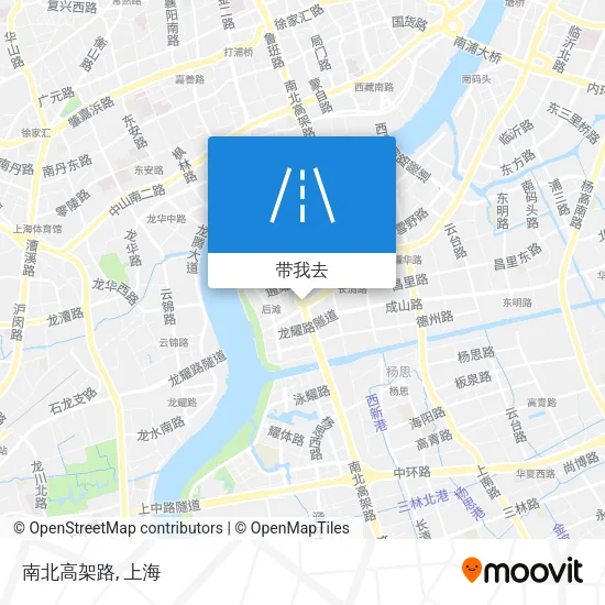 南北高架路地图