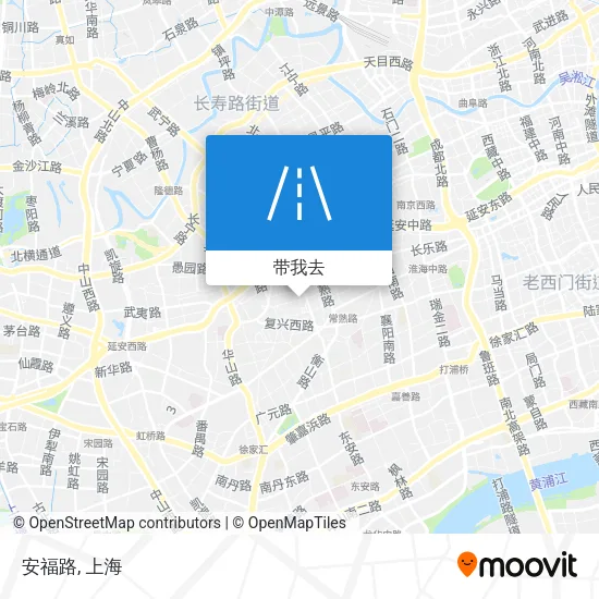 安福路地图