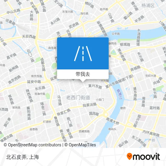 北石皮弄地图