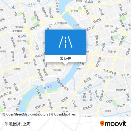半淞园路地图