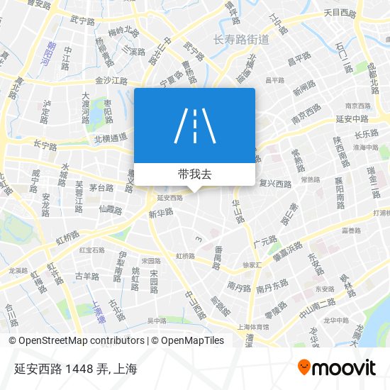 延安西路 1448 弄地图