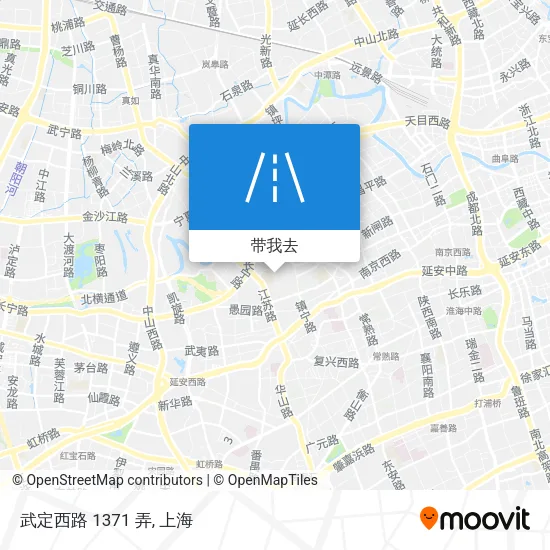 武定西路 1371 弄地图