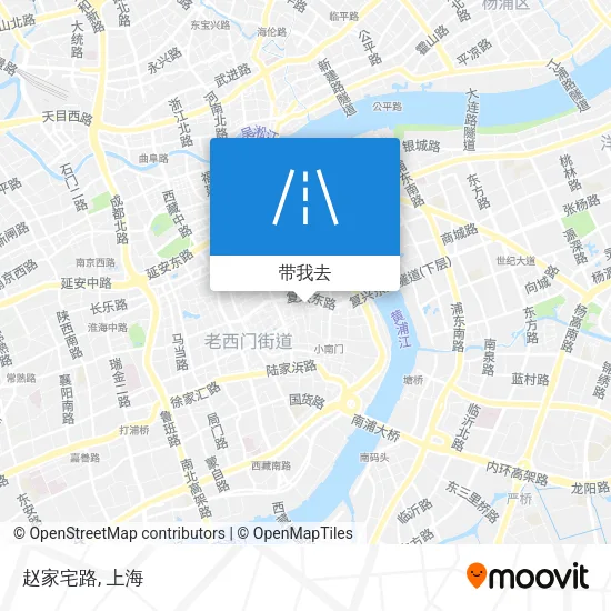 赵家宅路地图