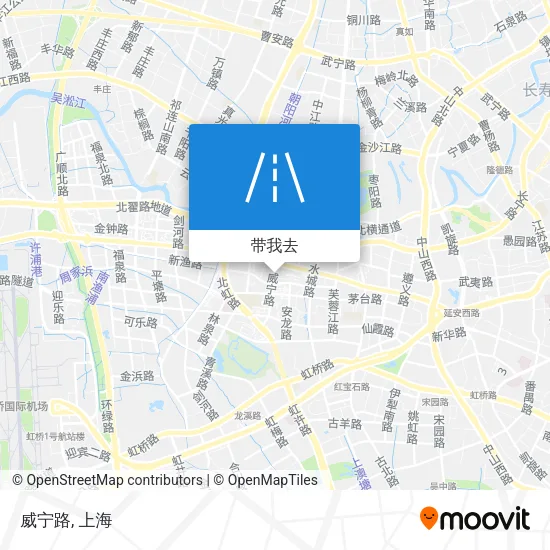 威宁路地图