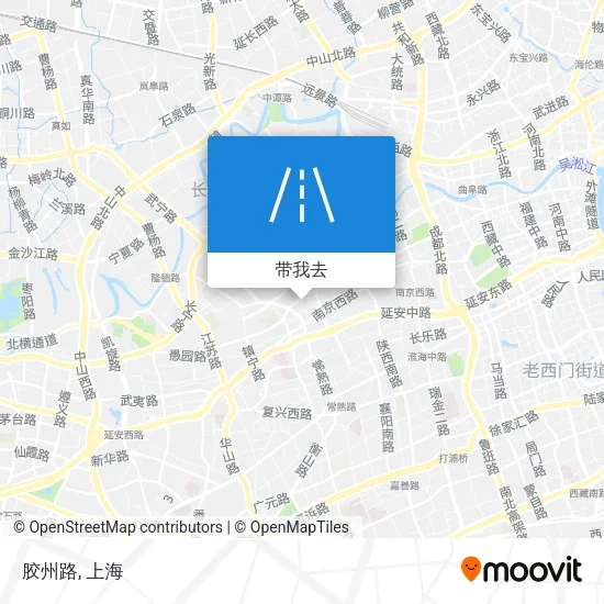胶州路地图