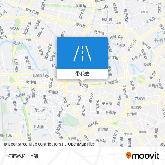 泸定路桥地图