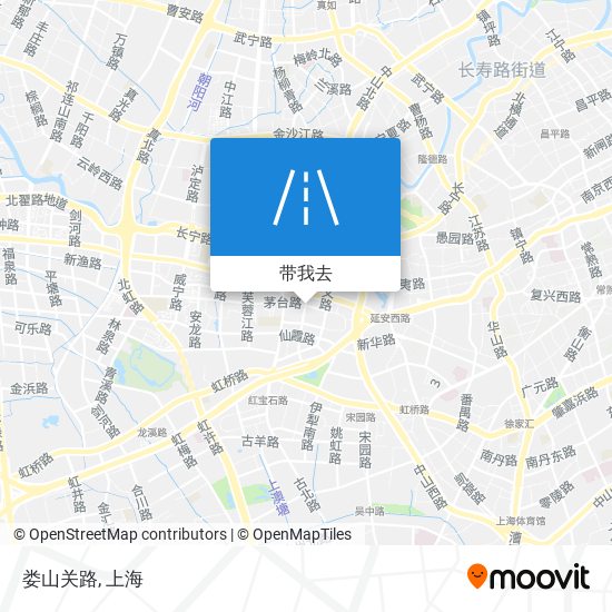 娄山关路地图