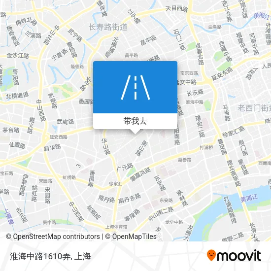 淮海中路1610弄地图