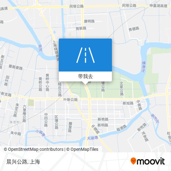 晨兴公路地图