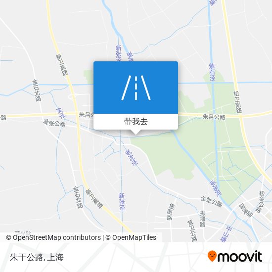 朱干公路地图