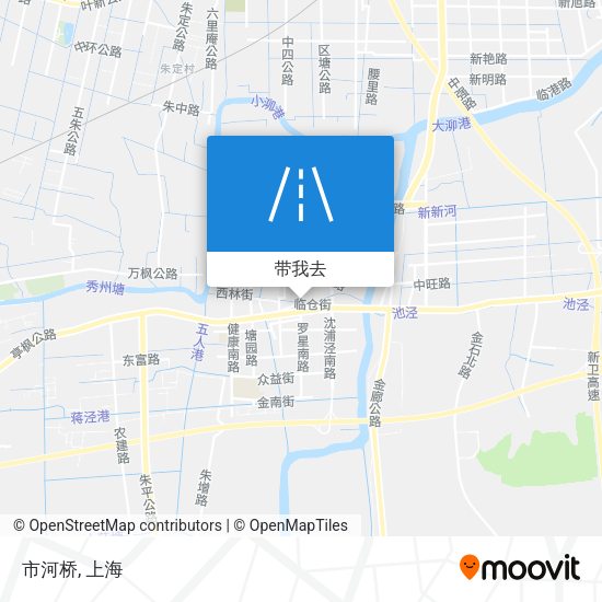 市河桥地图
