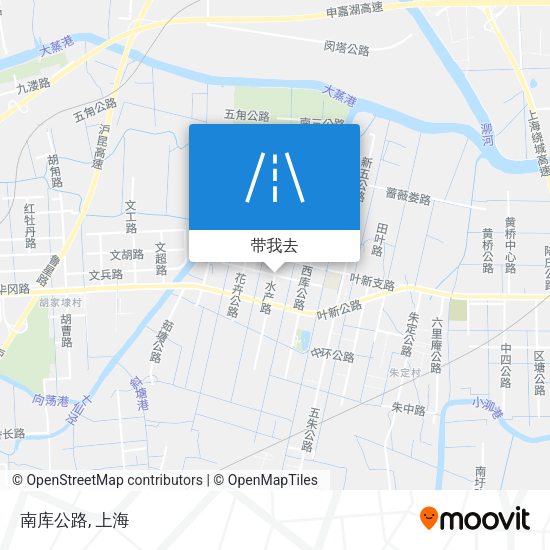南库公路地图