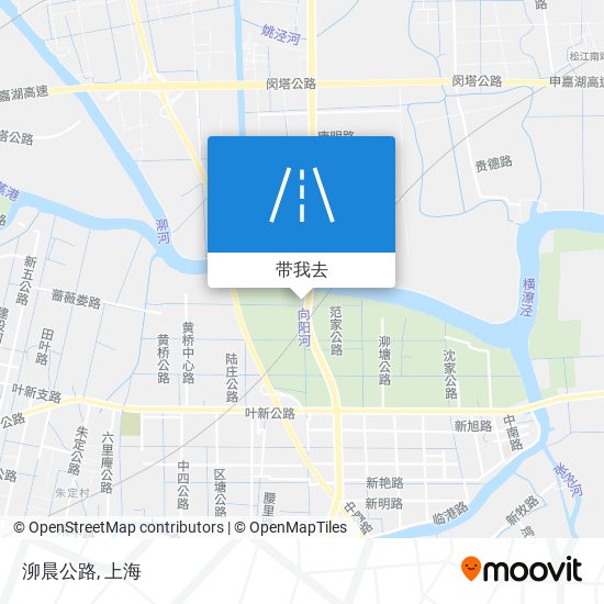 泖晨公路地图