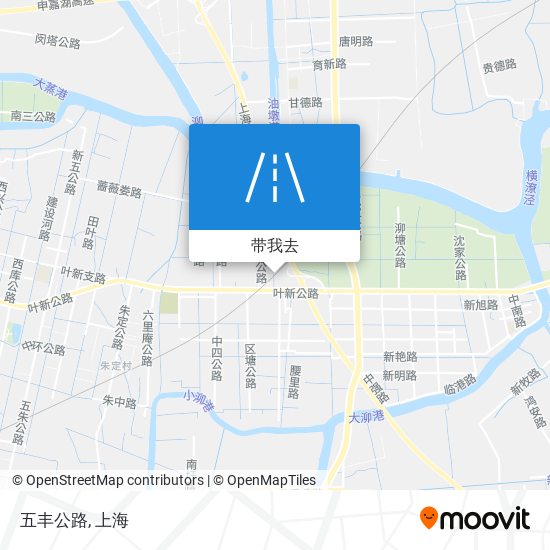 五丰公路地图