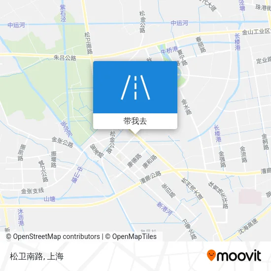 松卫南路地图