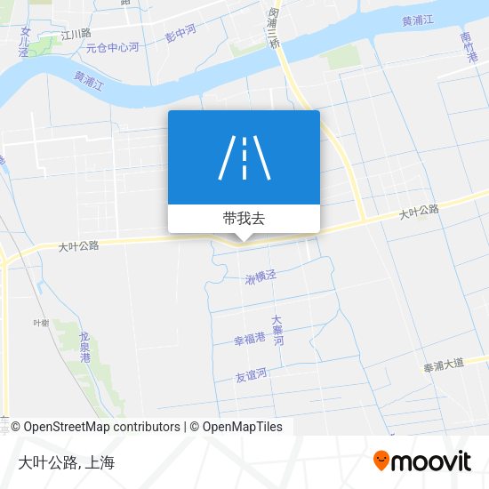 大叶公路地图