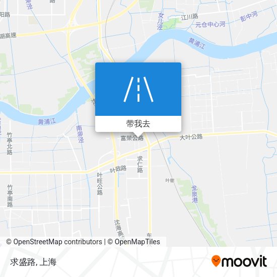 求盛路地图