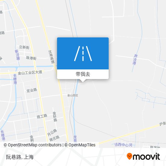 阮巷路地图