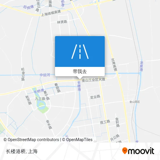 长楼港桥地图