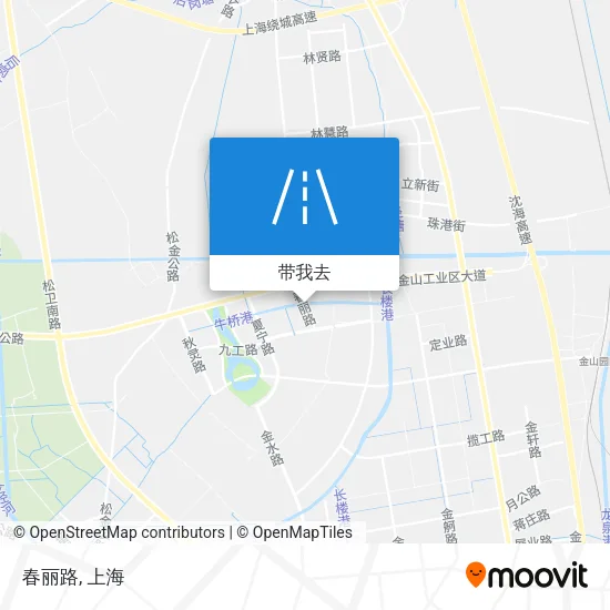 春丽路地图