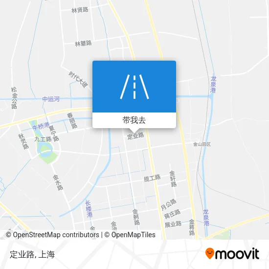定业路地图