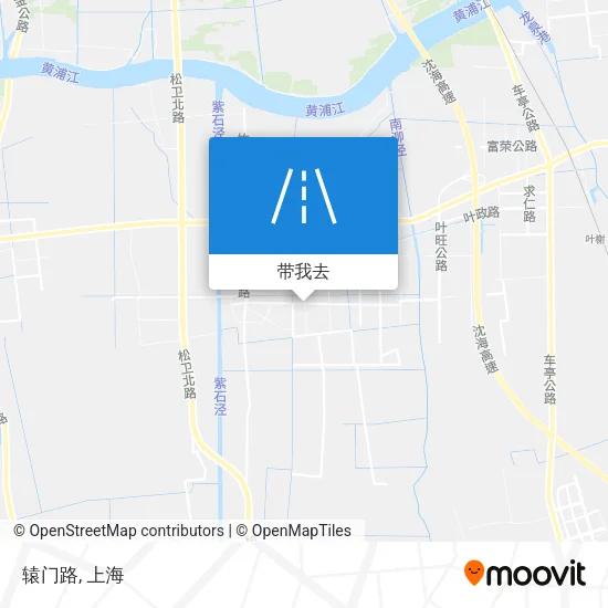 辕门路地图