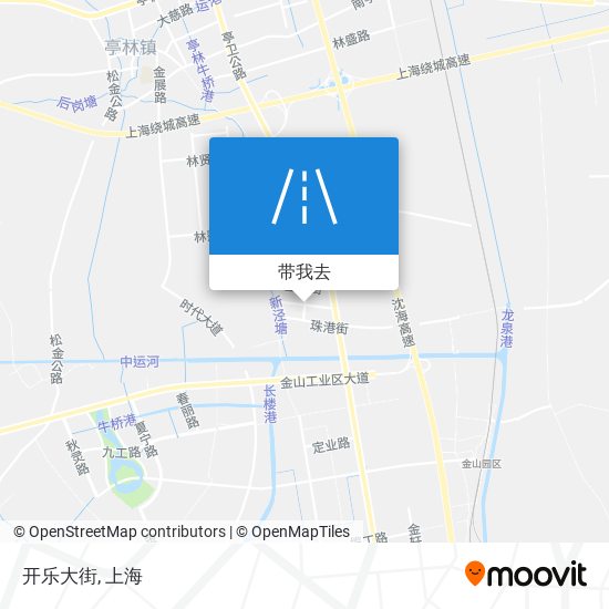 开乐大街地图