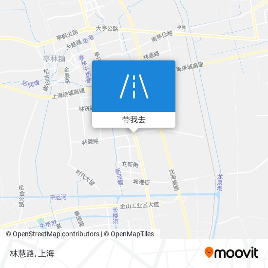 林慧路地图