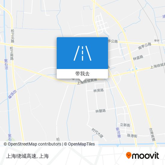 上海绕城高速地图