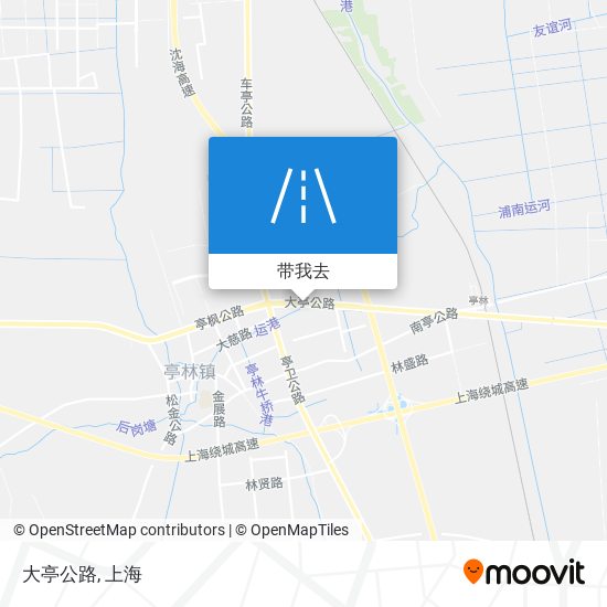 大亭公路地图
