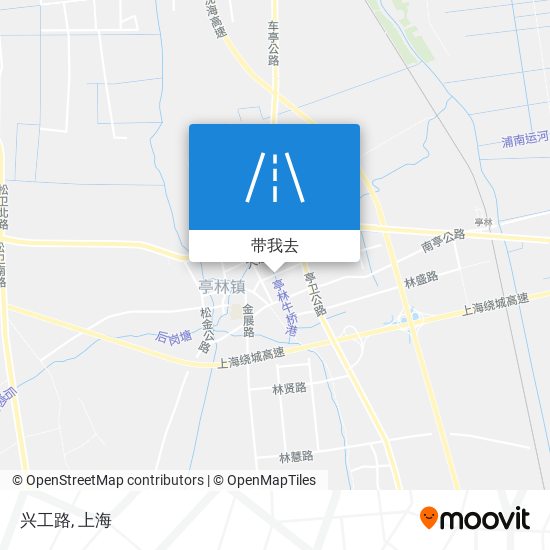 兴工路地图