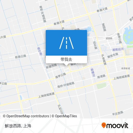 解放西路地图