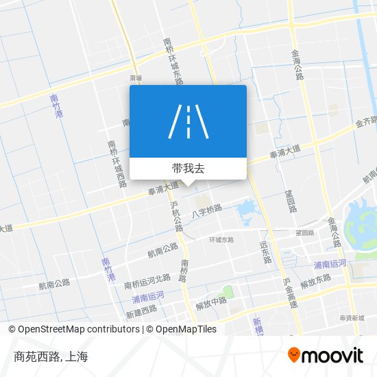 商苑西路地图