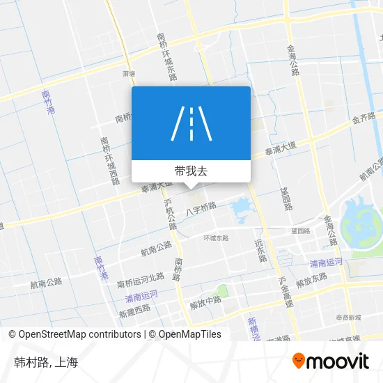 韩村路地图