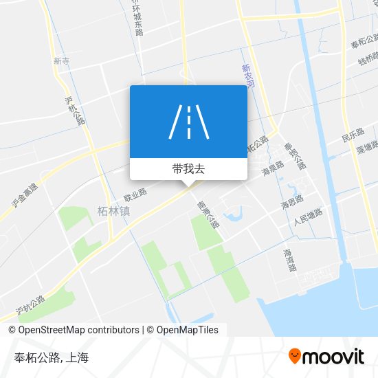 奉柘公路地图