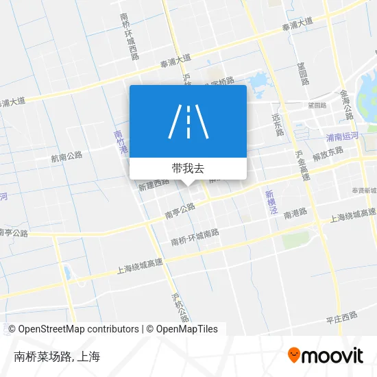 南桥菜场路地图