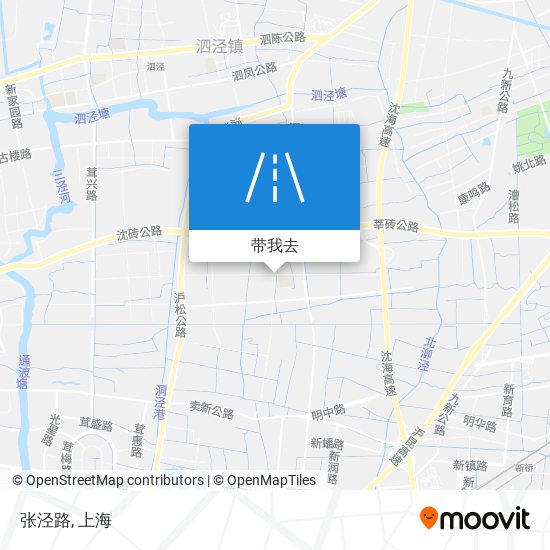 张泾路地图