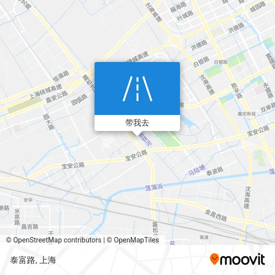 泰富路地图