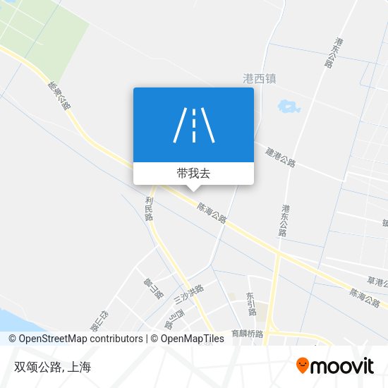 双颂公路地图
