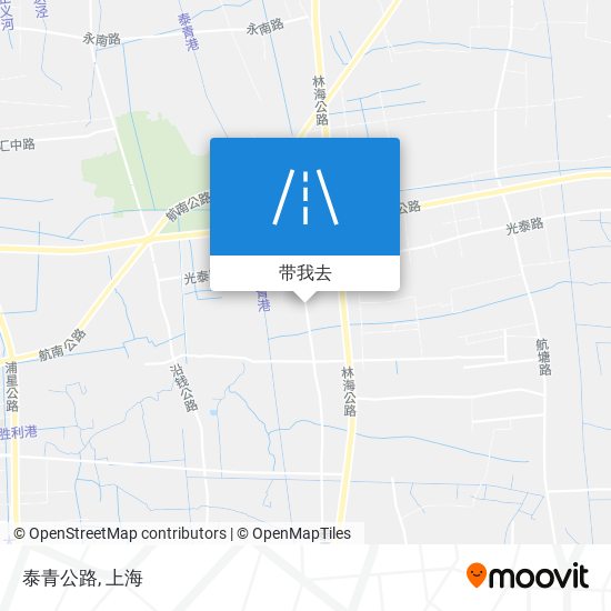 泰青公路地图