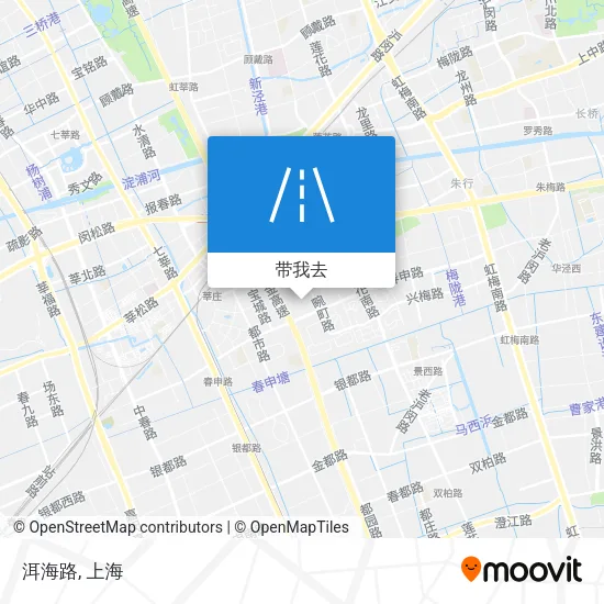 洱海路地图
