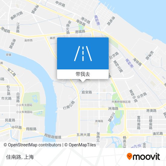 佳南路地图