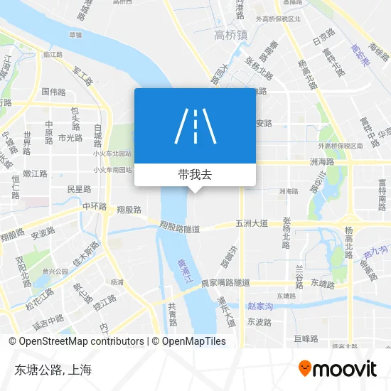 东塘公路地图