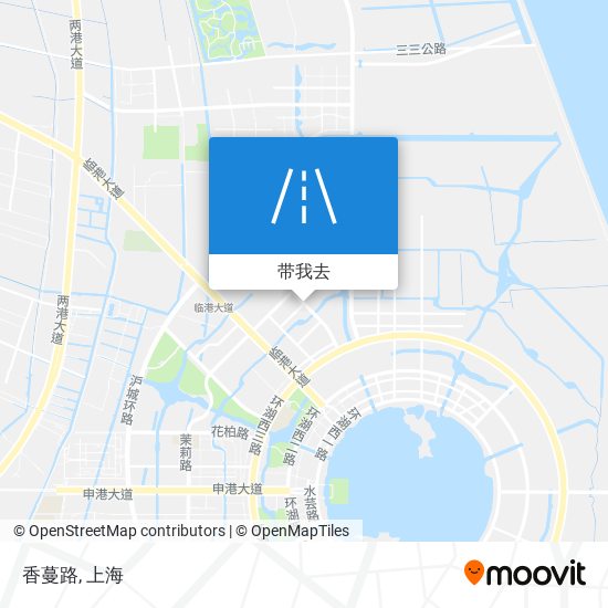 香蔓路地图