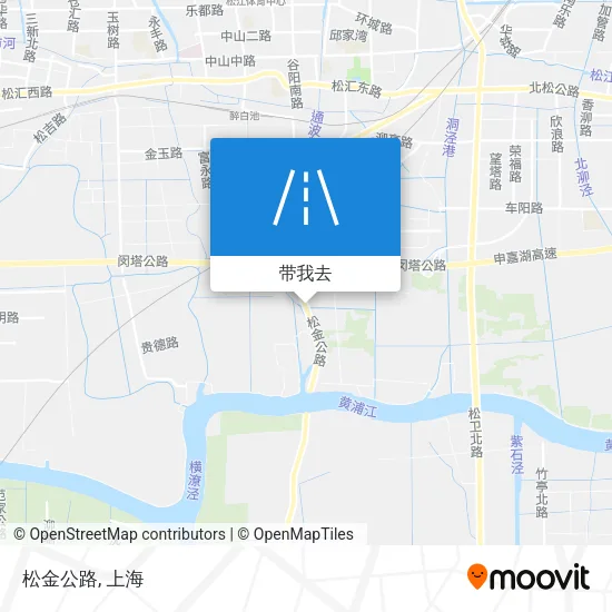 松金公路地图