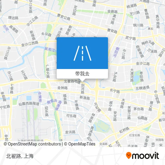 北翟路地图