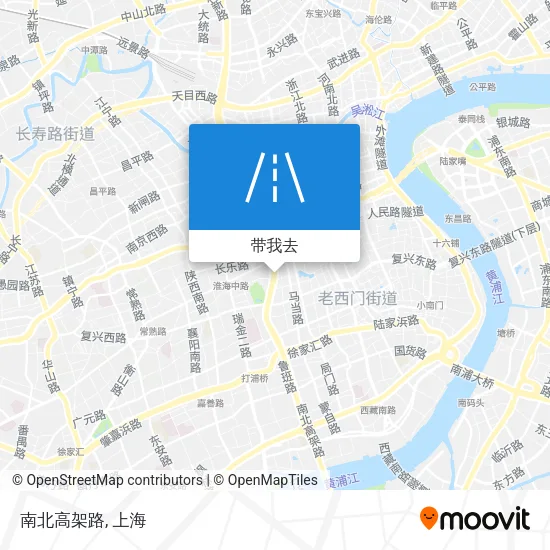 南北高架路地图