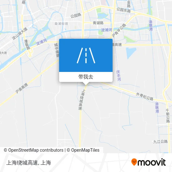 上海绕城高速地图