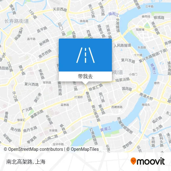 南北高架路地图
